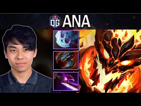 OG.ANA SMURF SHADOW FIEND WITH 24 KILLS - DOTA 2 7.30D GAMEPLAY