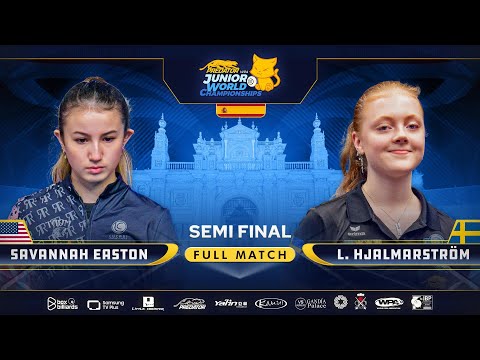 T1 - SEMIFINAL - S. EASTON v L. HJALMARSTROM 🇪🇸 PREDATOR WPA GIRLS 10-BALL WORLD CHAMPIONSHIPS 2025