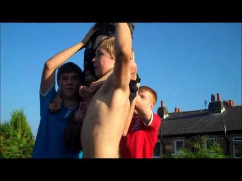British Trampoline Wrestling - 4 Man Tag Team Match