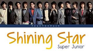 Super Junior (슈퍼주니어) – Shining Star (Color Coded Lyrics) [Han/Rom/Eng]