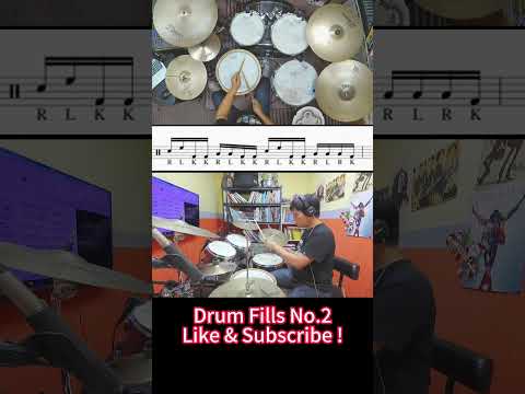 Easy and fun drum fill, hope you guys KIKE it! #drummer #drums #music #drumfill