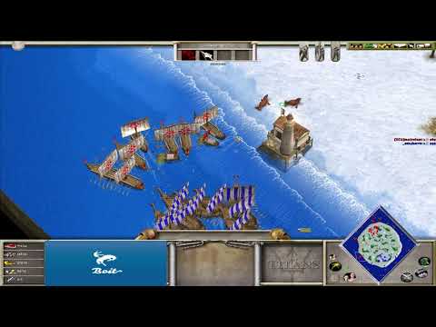 matrieuss vs herro  - Age of Mythology: The Titans (Game 2)
