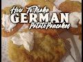 How To Make German Potato Pancakes