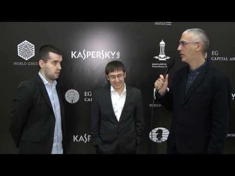 Day 9 Interview with Dmitry Jakovenko and Ian Nepomniachtchi