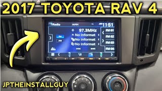 2017 toyota rav4 radio removal replacement and install