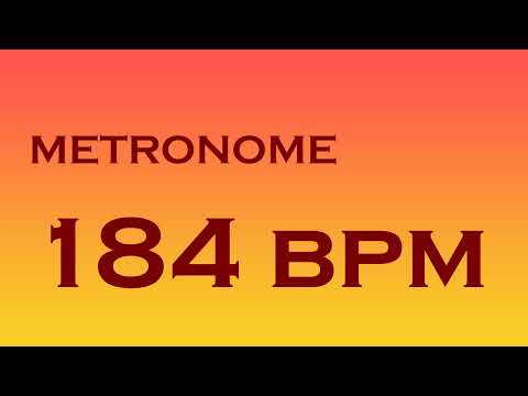 METRONOME 184 BPM 4K