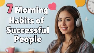 7 Morning Habits of SUCCESSFUL People! English Learning Podcast