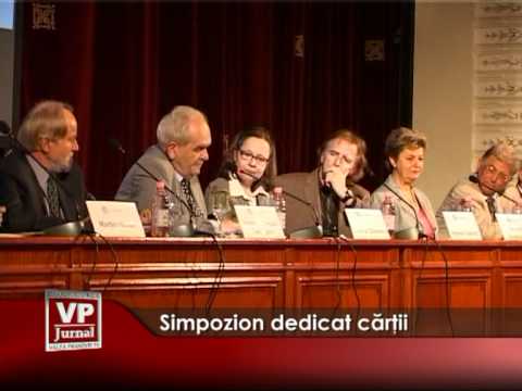 Simpozion dedicat cărţii