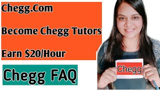 Chegg Tutor | how i Earn Money Online | Become a Chegg Expert | Make Money Online | Chegg Tutors FAQ