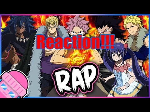 Fairy Tail Dragon Slayer Rap Cypher  GameboyJones x Connor Quest, NLJ, DizzyEight & more DB Reaction