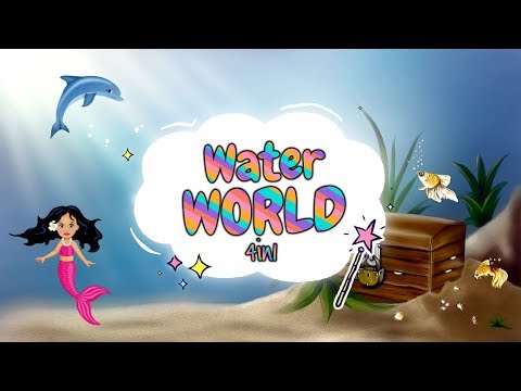 Sleep Meditation for Children | WATER WORLD 4in1 | Sleep Story for Kids