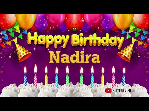 Nadira Happy birthday To You - Happy Birthday song name Nadira 🎁