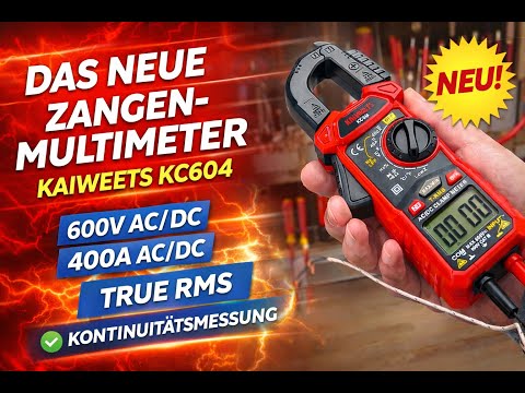 KAIWEETS KC604 Digital Clamp Meter - Clamp Multimeter