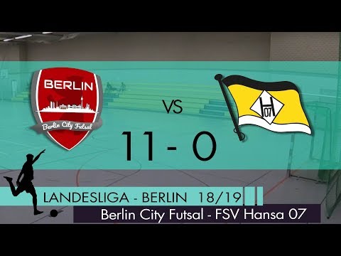 Berlin City Futsal II vs FSV Hansa 07 | Futsal-Berlin-Landesliga 2018/19