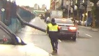 【車禍影片】台灣工安最新力作（2025.11.11 新北市樹林區大安路