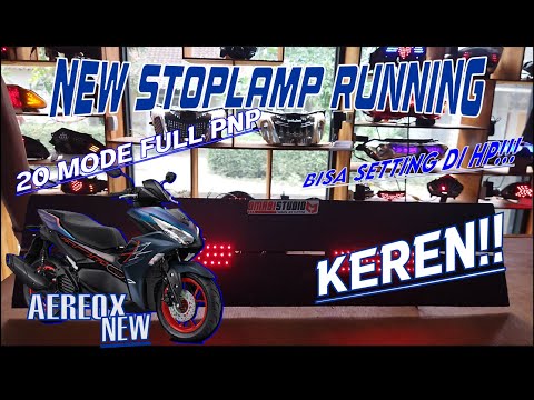 STOPLAMP RUNNING 20 MODE AEROX NEW