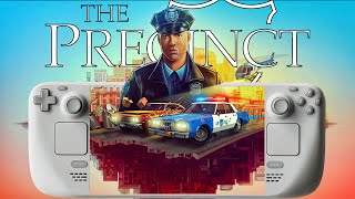 This 80s Cop Sim Runs GREAT on Steam Deck - The Precinct Review