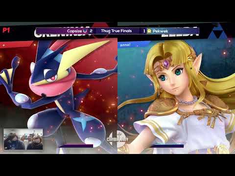 Capsize (GRENINJA) vs Pekwek (ZELDA) - TRUE THUG FINALS - ORBITAR 97 BABY