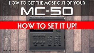 Video thumbnail for Roland MC-50 - How to set it up (MIDI connections) by The MIDI Maniac (Roger)