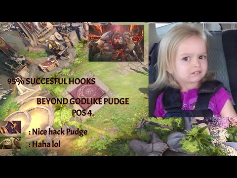 BEYOND GODLIKE POS 4. PUDGE (95% SUCCESFUL HOOKS)