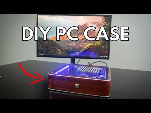 Low profile, NO GPU sffpc build and fully DIY PC case
