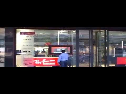 Ray Ban application on Touch Screen