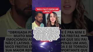 Suzana Freitas explica por que diz que seu pai não é Latino