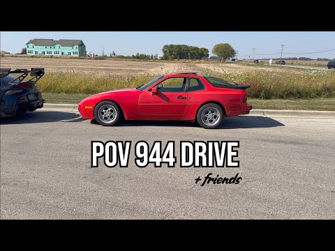 Porsche 944 Turbo POV Drive with Friends