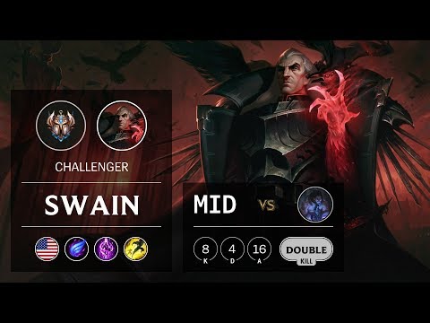 Swain Mid vs Sylas - NA Challenger Patch 9.16