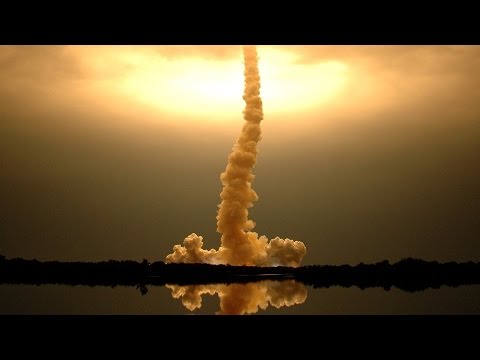 SS-18 Satan nuclear missile launch.