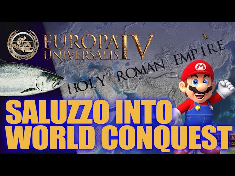 SALUZZO INTO WORLD CONQUEST | #eu4 #timelapse