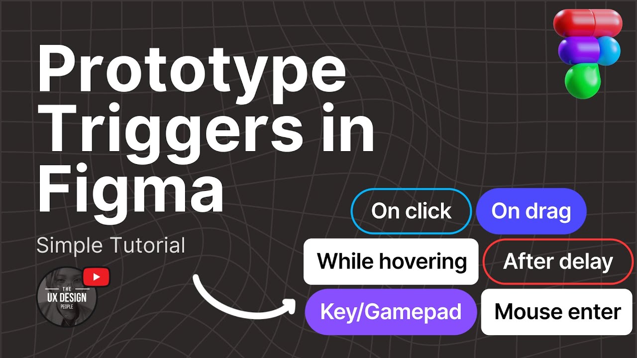 Figma Interactions and Prototype Triggers | UX Design | Prototyping