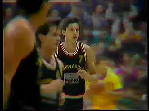 Copa de Europa 88/89 Jugoplastika-Maccabi (liguilla)