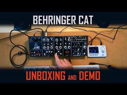 Behringer Cat Unboxing and Casual Demo