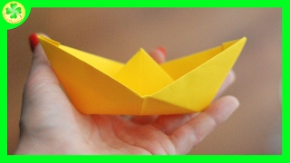 Jak zrobić Papierowy Statek Origami / How to make a Paper Ship, Paper Boat