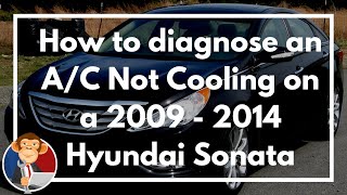 2011 Hyundai Sonata A/C not cooling diagnosis. - EGM Diagnosis #4