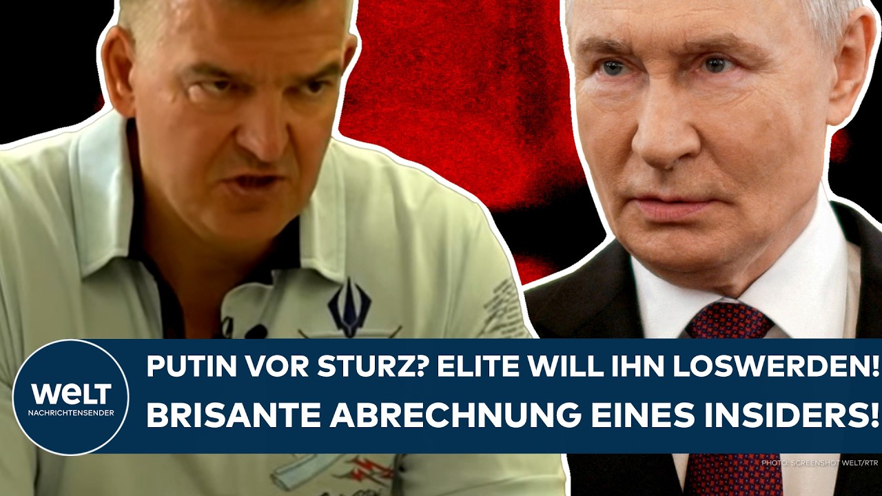 UKRAINE-KRIEG: Putin vor dem Sturz? Elite will ihn loswerden – brisante Abrechnung eines Insiders!