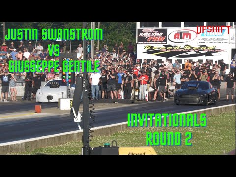 Street outlaws No prep kings Beech Bend Raceway- Justin Swanstrom vs Giuseppe Gentile