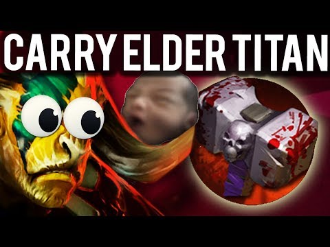 Arteezy Carry Elder Titan with Basher + SumaiL & zai vs Bulba Clock Dota 2