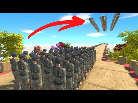 Unit Teams vs Epic Ballista Rain — Animal Revolt Battle Simulator