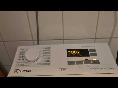 Electrolux pyykinpesukone - onko tämä normaalia?