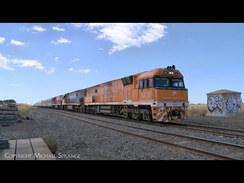 JBRE 2TA8 Great Southern Luxury Passenger Train NR30 NR44 NR74 (25/1/2023) - PoathTV Railways