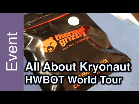 Hands on Thermal Grizzly's Kryonout Thermal Grease - HWBOT World Tour 2015