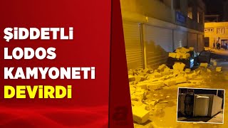 Bursa'da şiddetli lodos yıktı geçti | A Haber