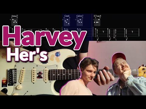 Her's-Harvey | Guitar Tabs-Lesson