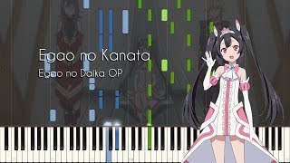 Download lagu Egao no Kanata - Egao no Daika OP - Piano Arrangement [Synthesia] mp3