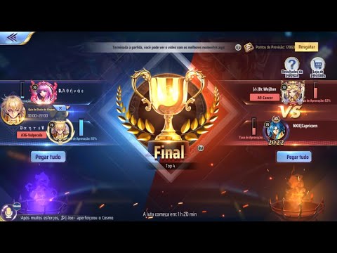 A CADA 10 UM S E 20 UM SS OU EX A SUA ESCOLHA DOADO EU DIVIDO UM CAVALEIRO - SAINT SEIYA AWAKENING