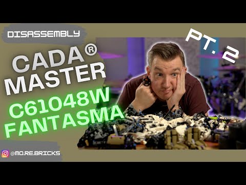 CADA Master | C61048W Fantasma - Disassembly PT.  2