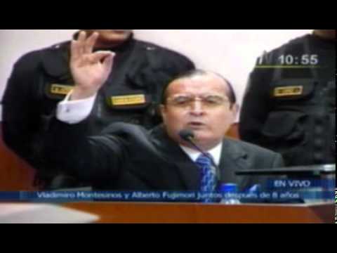 Vladimiro Montesinos declara en el juicio a Fujimori. Parte 6
