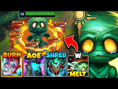 Amumu but I'm a microwave that melts everyone around me (5000+ HP, MOST DAMAGE DONE)